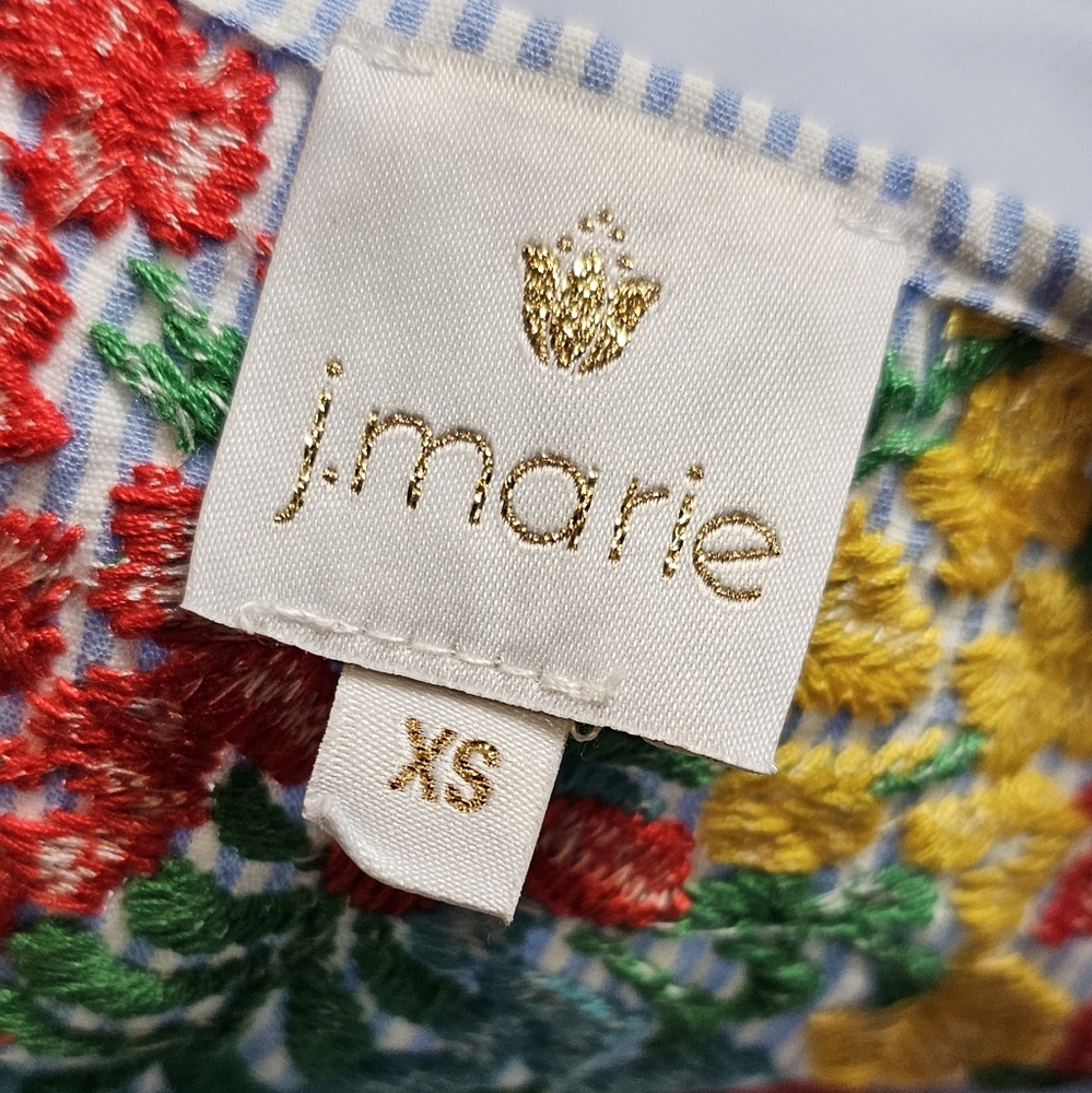J.Marie Camilla Embrodered Shift dress - Picture 8 of 8
